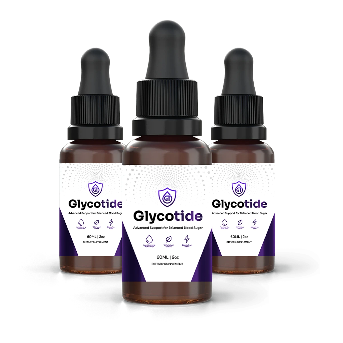 Glycotide 3 bottles package