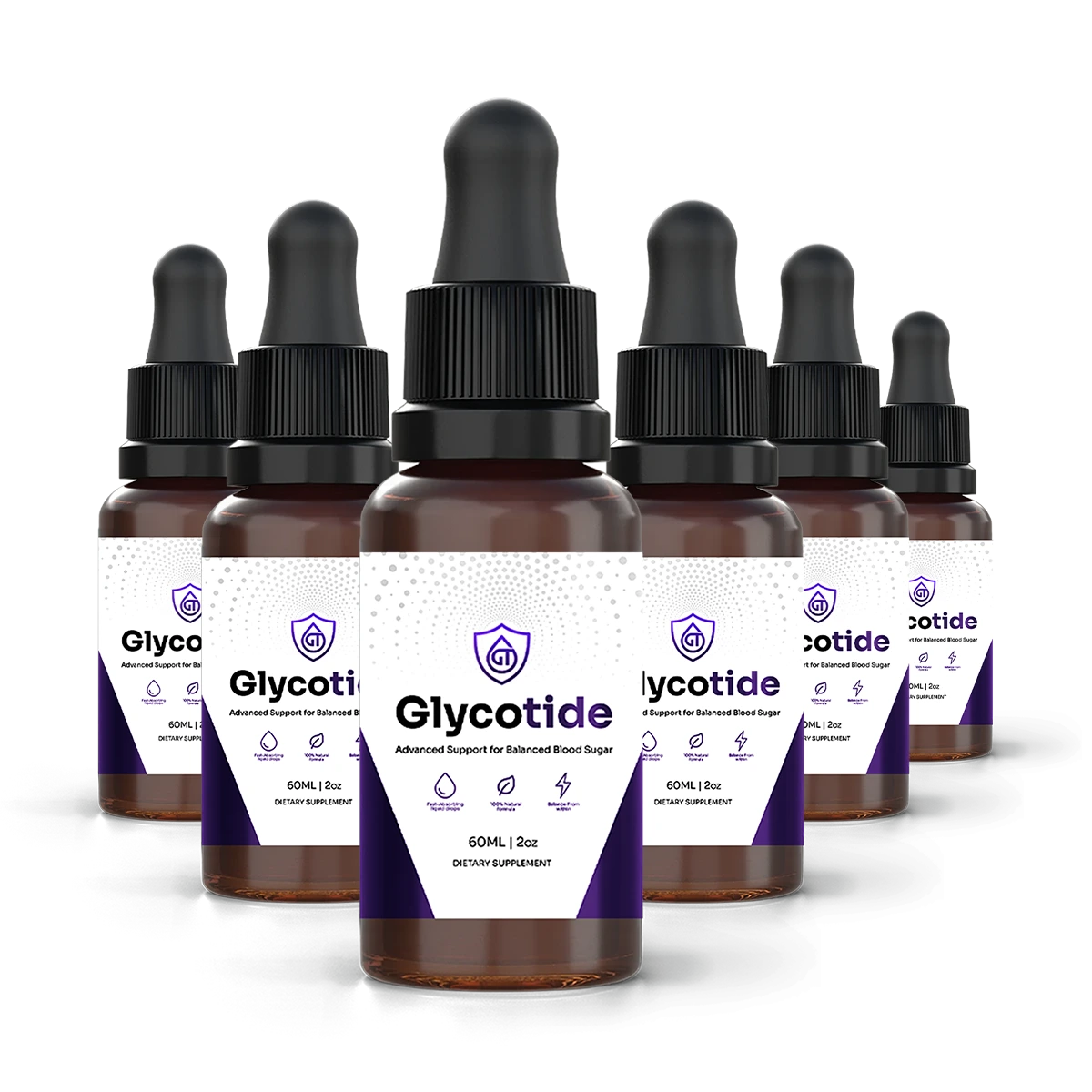 Glycotide 6 bottles package