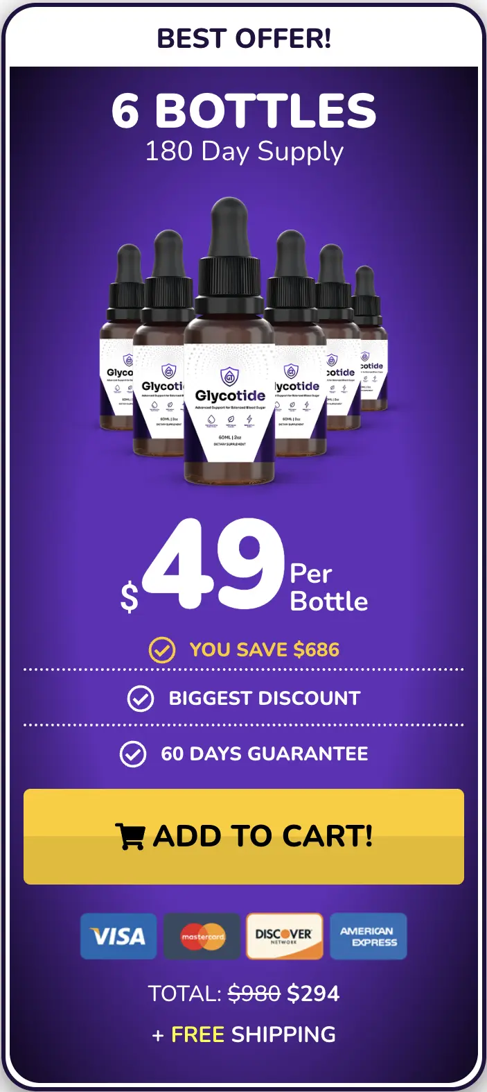 Glycotide Buy Six Bottles