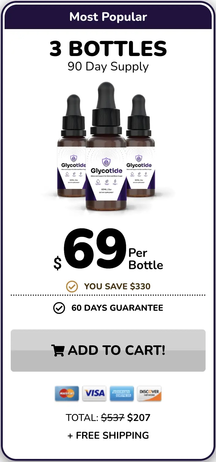 Glycotide Buy Three Bottles